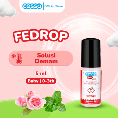 Cessa Baby Fedrop 5 Ml - Natural Essential Oil Menyejukkan & Menenangkan