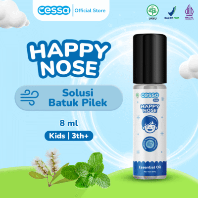 Cessa Kids Happy Nose - Essential Oil Pereda Batuk & Pilek Anak