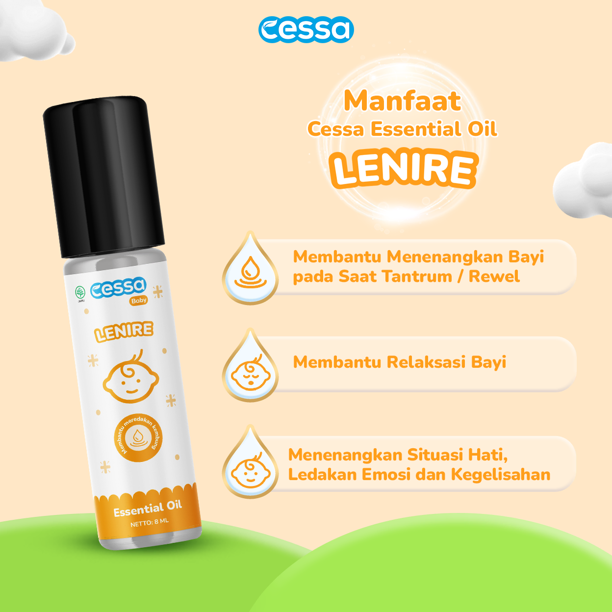 Paket Hoki 1 - 5 Varian Baby Happy Nose Fedrop Lenire Bofit Itch Away & Shampoo 200ml - Gambar 3