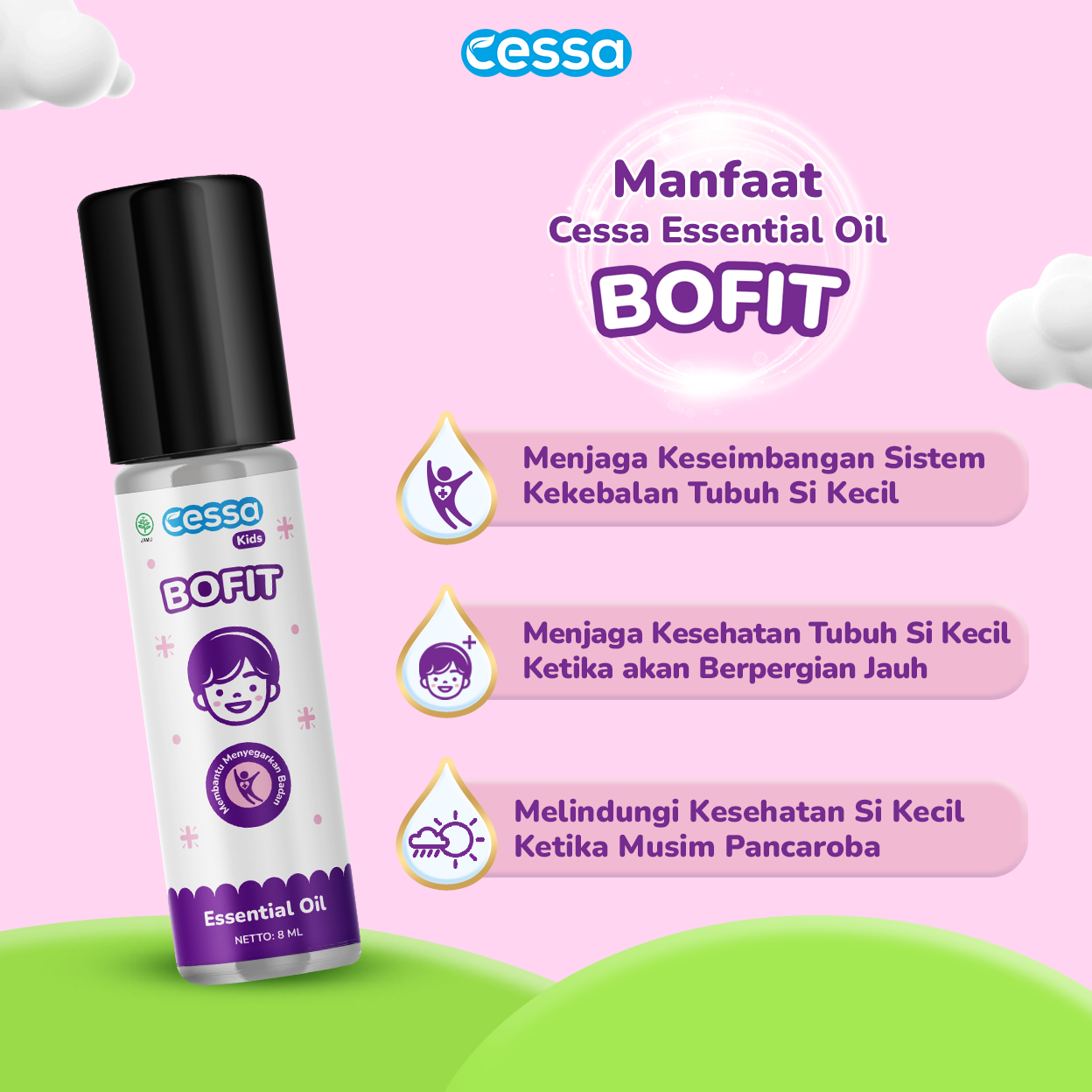 Cessa Hemat Sehat 5 varian Kids 8 Ml - Gambar 4