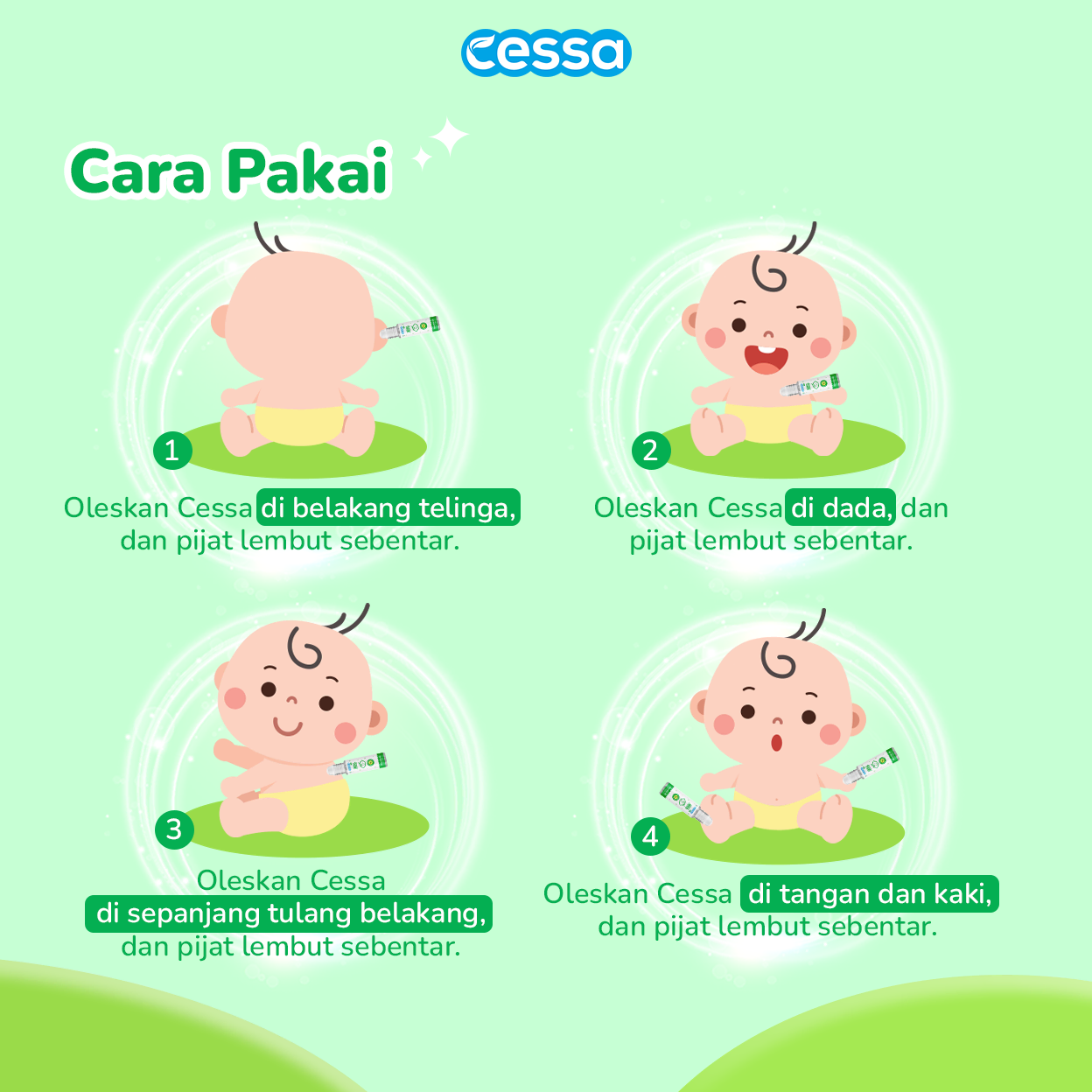 Cessa Paket Hemat 4 Varian Baby - Gambar 9