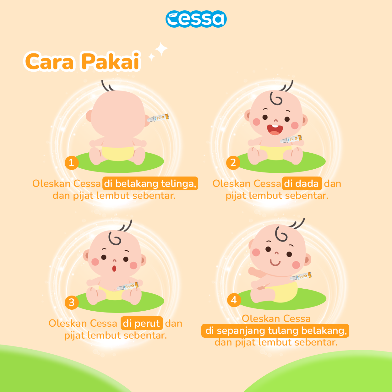 Cessa Paket Hemat 4 Varian Baby - Gambar 8