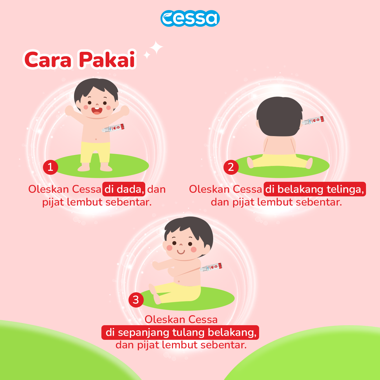 Cessa Kids Fedrop - Essential Oil Penurun Panas dan Demam Anak - Gambar 4