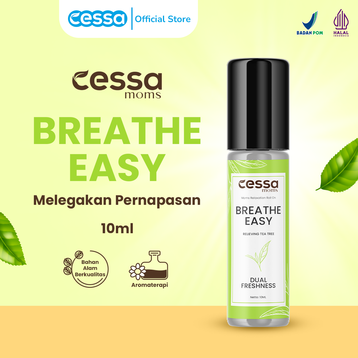 Cessa Moms Breathe Easy - Melegakan Pernapasan