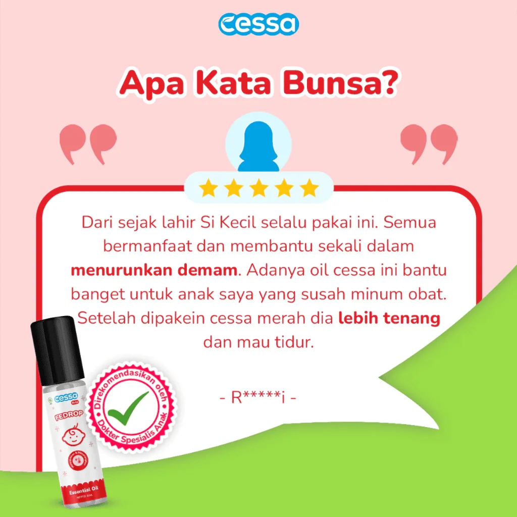 Buy 2 Get 3 - Cessa Baby Happy Nose 8 Ml + Cessa Baby Fedrop 8 Ml Free Cessa Nourishing Hair Lotion 100 Ml - Gambar 8