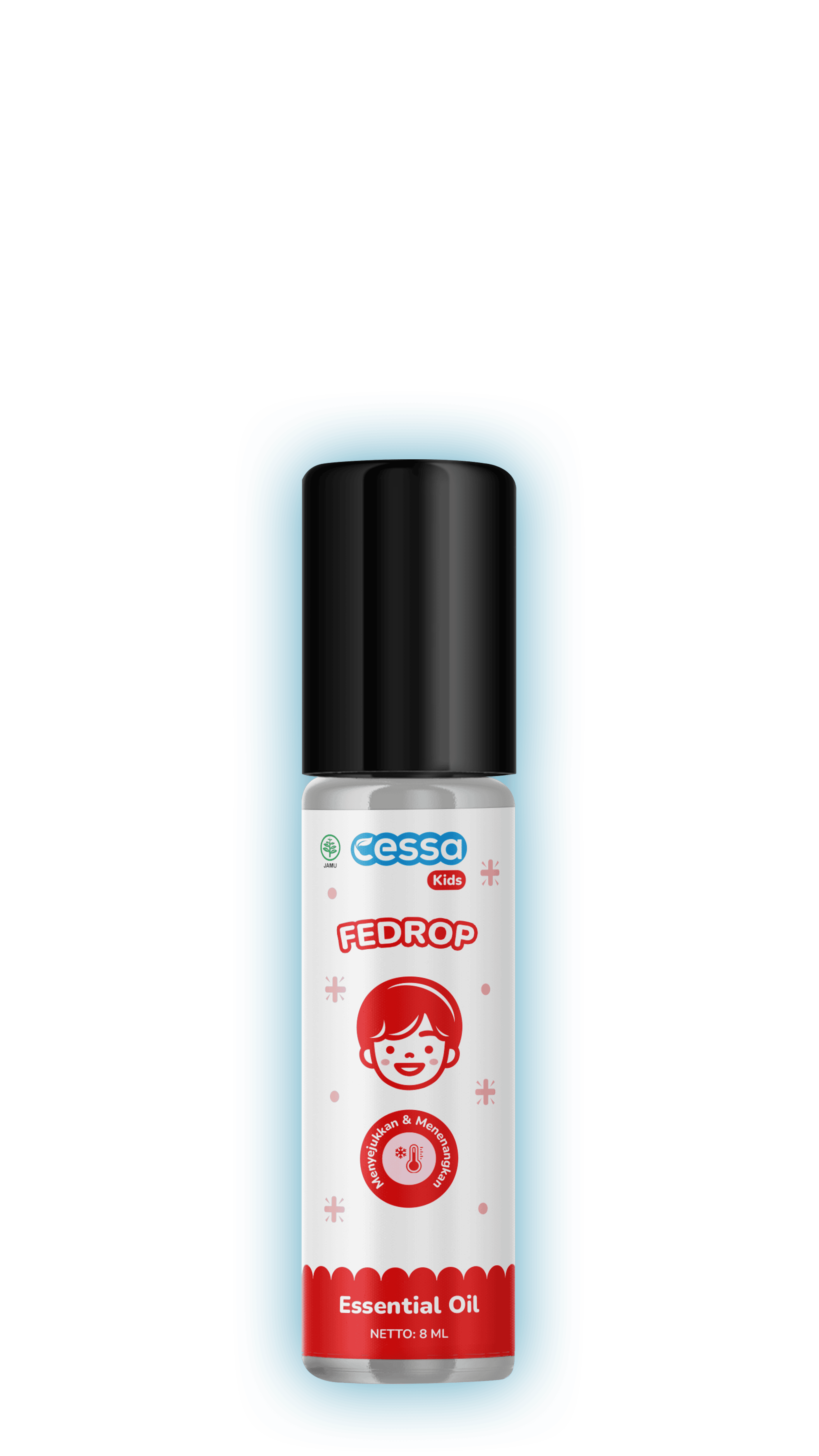 Cessa Kids Fedrop – Essential Oil Penurun Panas dan Demam Anak