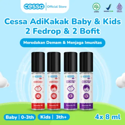 Cessa AdiKakak Baby & Kids 2 Fedrop & 2 Bofit