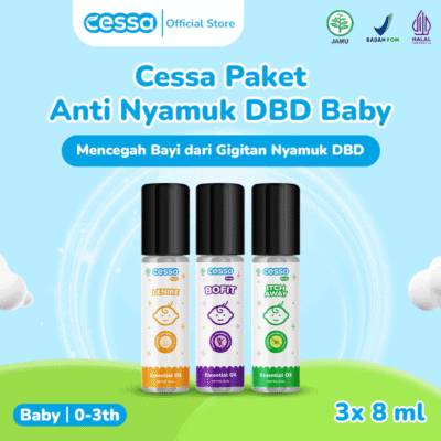 Cessa Baby Paket Anti Nyamuk DBD Bayi