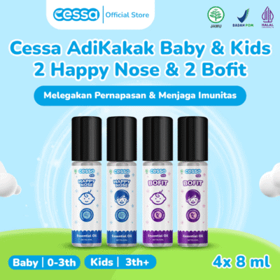 Cessa AdiKakak Baby & Kids 2 Happy Nose & 2 Bofit