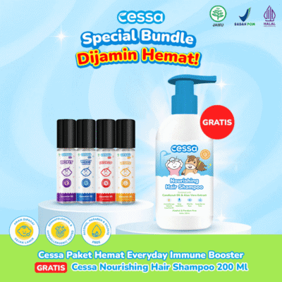 Cessa Paket Every Day Immune Booster Free Nourishing Hair Shampoo 200ml