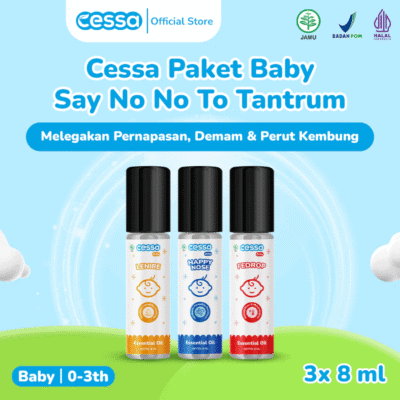 Cessa Baby Bundle Say No No Tantrum - Happy Nose, Fedrop, Lenire 8 Ml