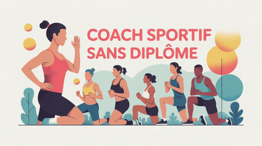 illustration devenir coach sportif sans diplome