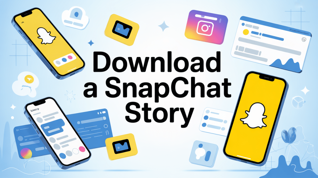 illustration guide sécurisé download a snapchat story