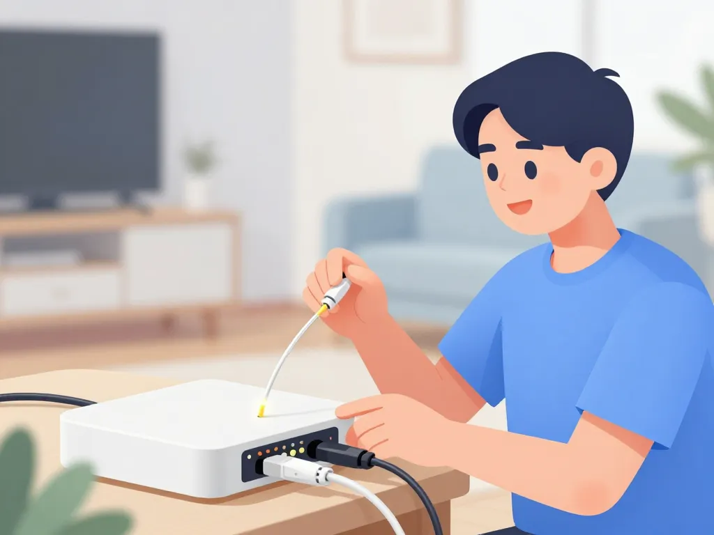 signal ftth détecté contrôle fibre maison