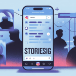 StoriesIG smartphone anonymat consultation stories Instagram