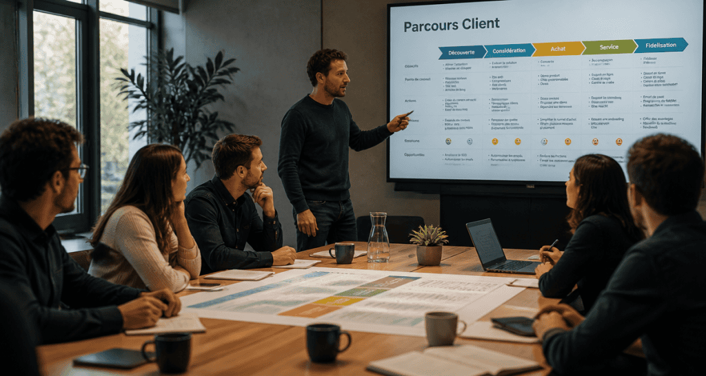 Atelier formation parcours client en réunion