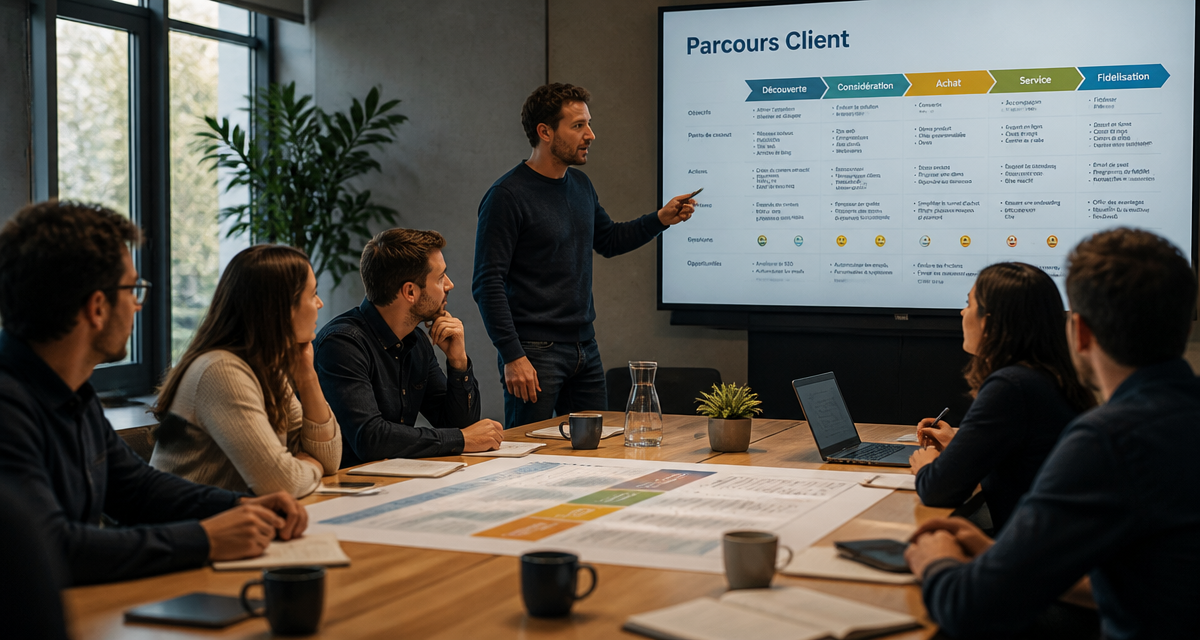 Atelier formation parcours client en réunion