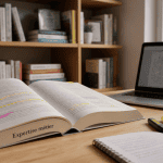 Livres formation expertise métier sur bureau