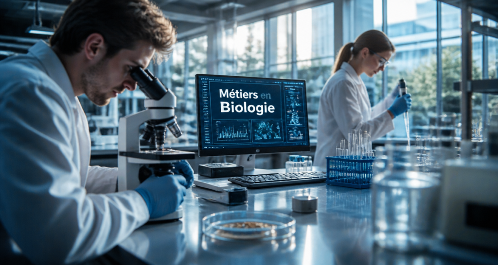 Métier en biologie chercheur et technicien