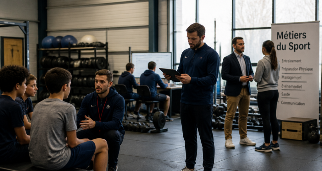 métiers dans le sport salle polyvalente