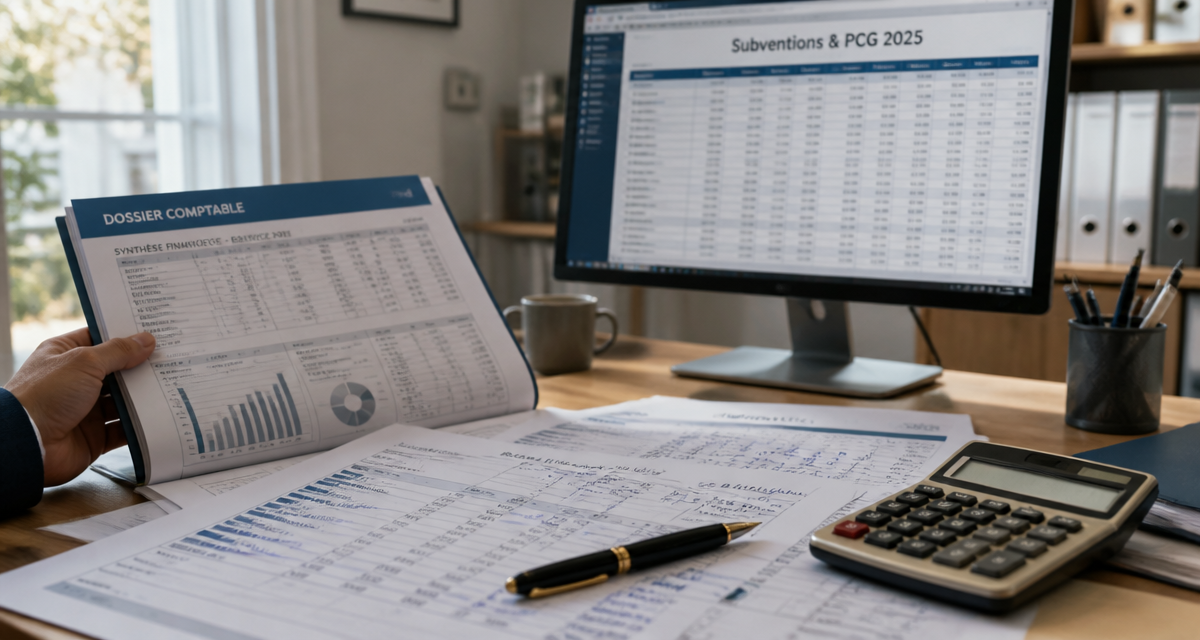 subvention comptabilisation dossier PCG 2025