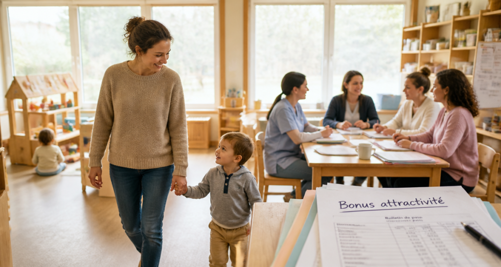 bonus attractivité réunion équipe crèche