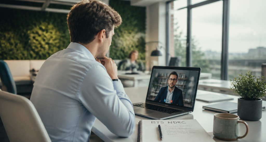 débouchés bts ndrc jeune professionnel visioconférence