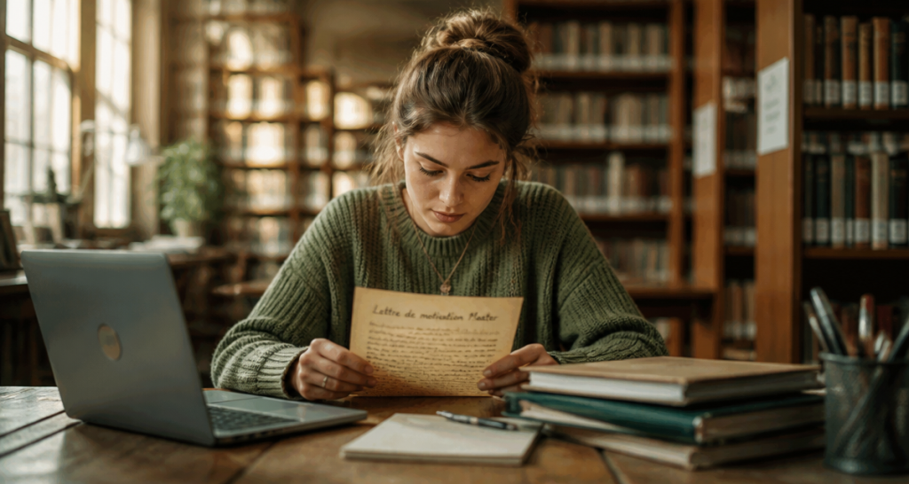 lettre de motivation master exemple étudiant