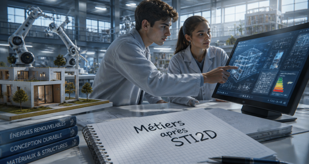 métier bien payés avec bac sti2d technicien atelier