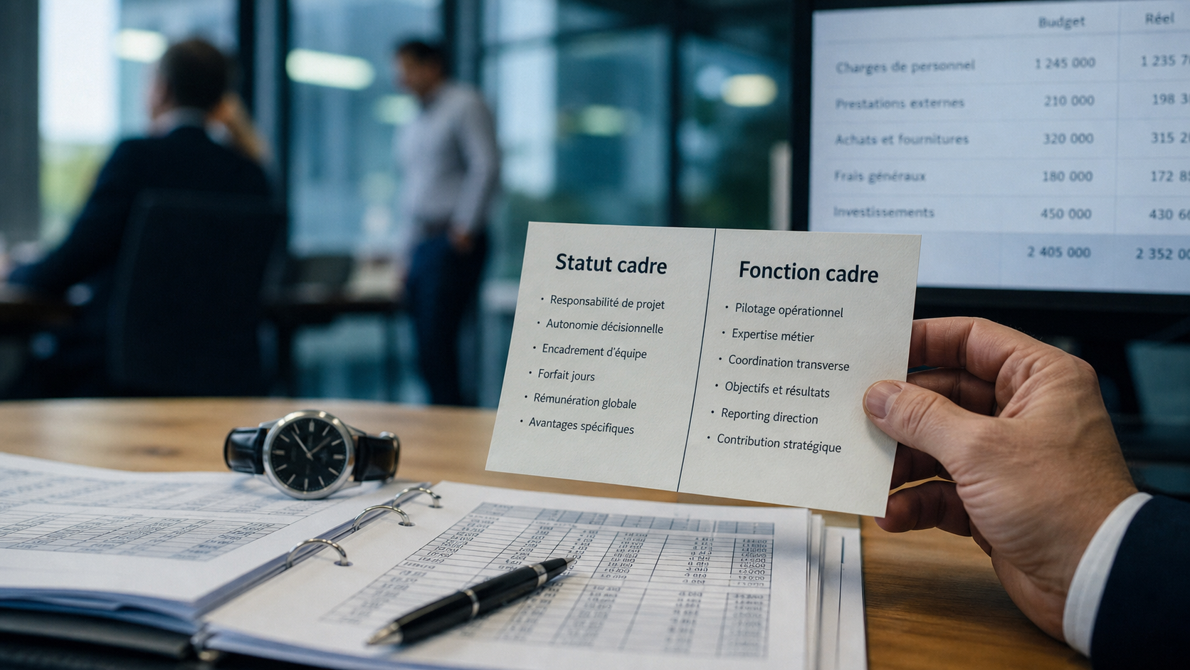 Métier cadre : statut cadre, secteurs qui recrutent, salaires à connaître