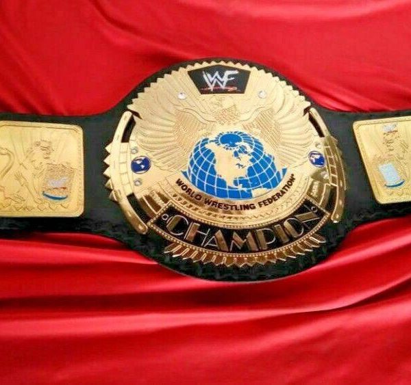 WWF BIG EAGLE SCRATCH LOGO Brass Championship Belt