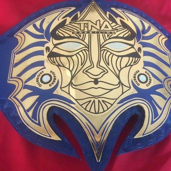 TNA JEFF HARDY Brass Championship Belt