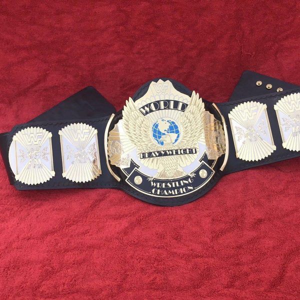 WWF WINGED EAGLE DUAL PLATED Brass Championship Title Belt