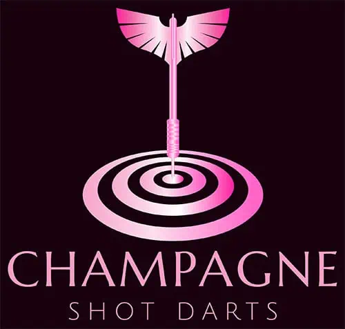 Champagne Shot Darts Logo