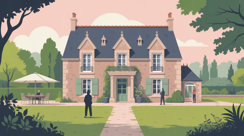 avis sur calm comme à la maison la chapelle-aux-filtzméens illustration façade accueil