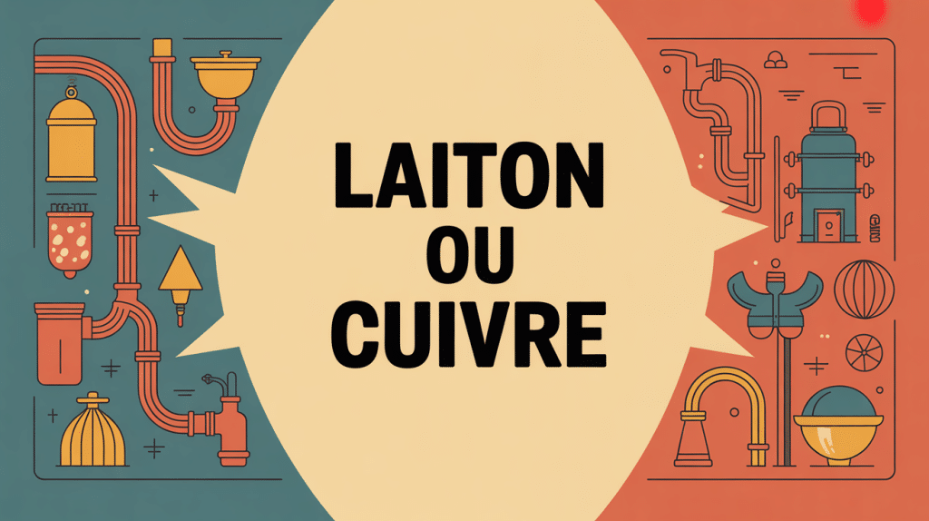 laiton et cuivre différences, usages, conseils