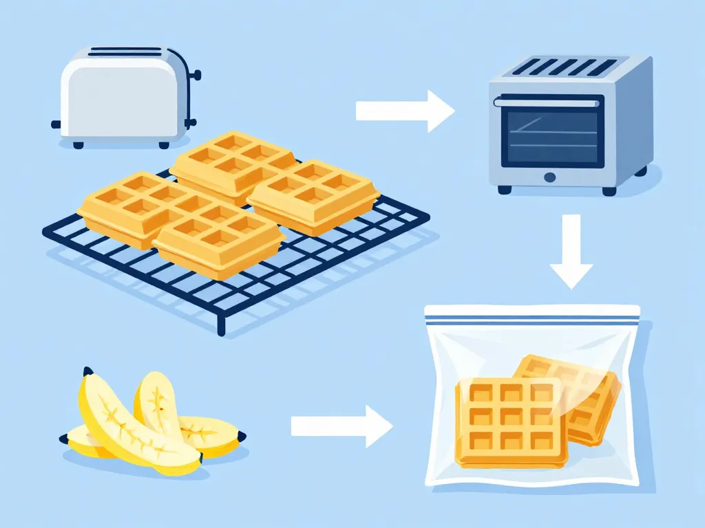 organisation batch cooking gaufres bananesques chicchew.fr