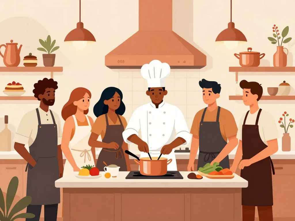 cours de cuisine paris cyril lignac illustration recherche atelier