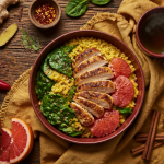 aliments brûle graisse naturels en flat lay