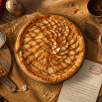 recette avec de la pate feuilletee tarte fine pommes caramel