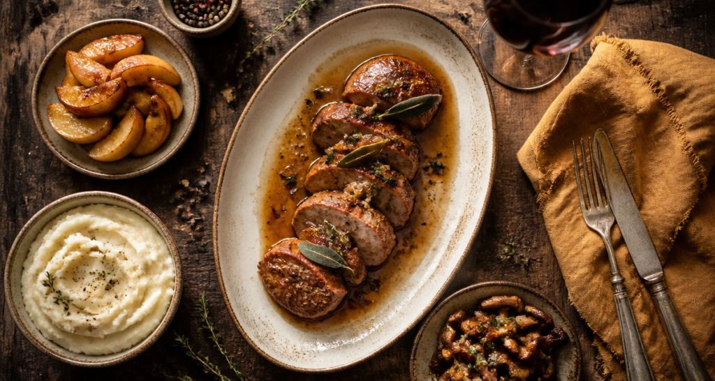 recette filet de sanglier à la poêle médaillons et sauce cidre