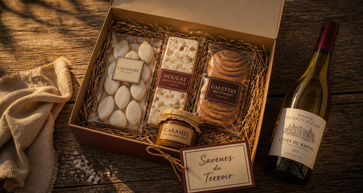 spécialités françaises à offrir coffret cadeau gourmand