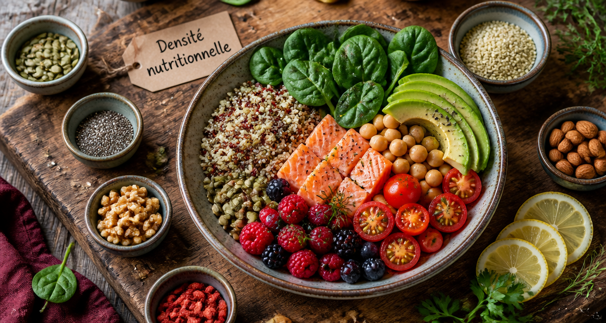 bol aliment riche en nutriment et ingrédients frais