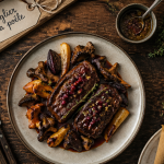 comment faire cuire du sanglier à la poêle pavés sauce airelles