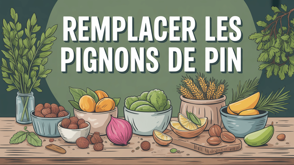 par quoi remplacer les pignons de pin alternatives visuelles