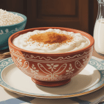 quel riz pour riz au lait dans un bol crémeux vue gourmande