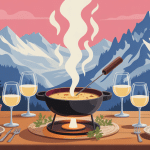 Table de montagne fondue et vin blanc, quel vin pour fondue savoyarde