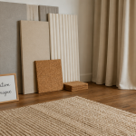 isolation phonique mur chambre sans travaux panneaux rideau phonique