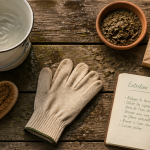 nettoyer dalle de terrasse avec brosse et savon