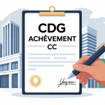 cdg achevement cc sécurise vente VEFA
